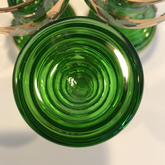 Set Of Three Freiburg im Breisgau Germany Souvenir Cordial Glasses Etched - Picture 7 of 12